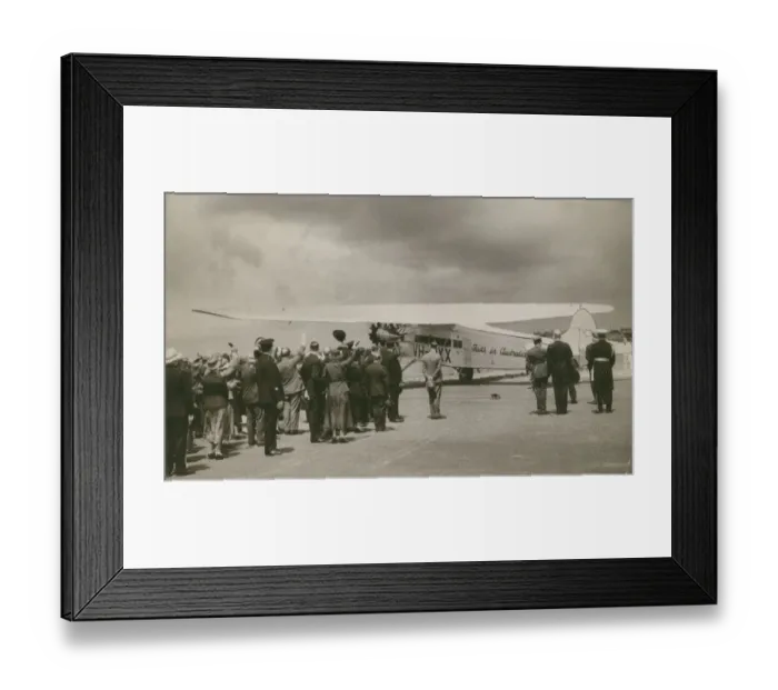 Framed Print : Avro 618 Ten, VH-UXX, Faith in Australia Framed Print : Avro 618 Ten, VH-UXX, Faith in Australia