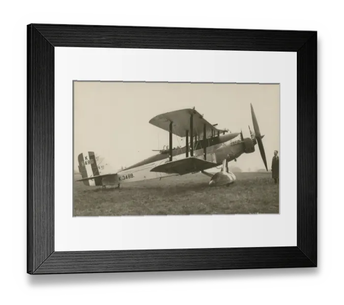 Framed Print : The prototype Westland Wallace, K3488 Framed Print : The prototype Westland Wallace, K3488