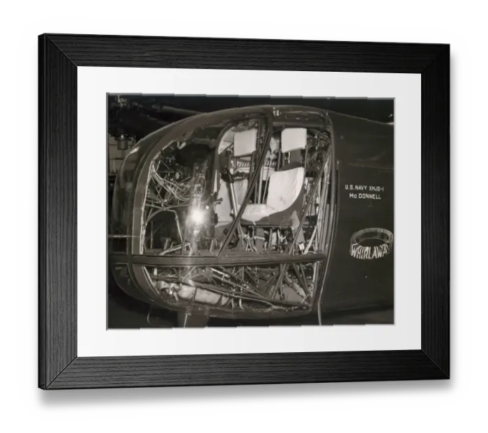 Framed Print : McDonnell XHJH-1 Whirlaway, 6 November 1946 Framed Print : McDonnell XHJH-1 Whirlaway, 6 November 1946