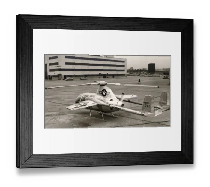 Framed Print : The first McDonnell XV-1, 53-4016 Framed Print : The first McDonnell XV-1, 53-4016