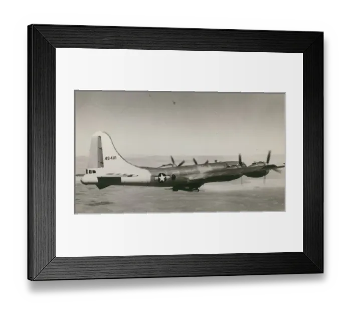 Framed Print : McDonnell XF-85 Goblin aloft under Monstro Framed Print : McDonnell XF-85 Goblin aloft under Monstro