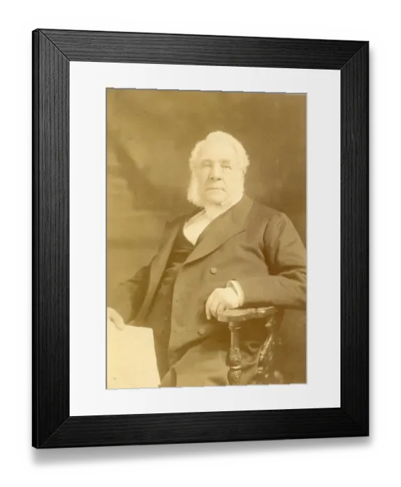 Framed Print : James Glaisher, FRS, 1809-1903, Meteorologist, balloonist Framed Print : James Glaisher, FRS, 1809-1903, Meteorologist, balloonist