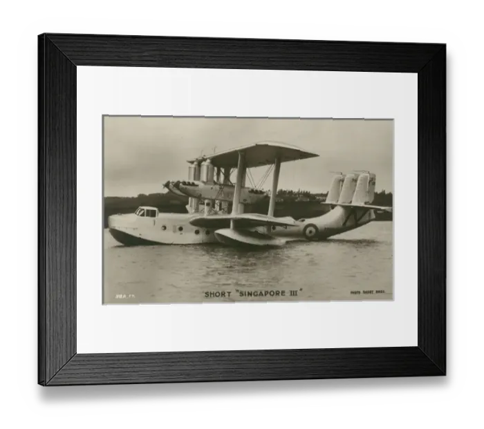 Framed Print : Short S19 Singapore III, K8859 Framed Print : Short S19 Singapore III, K8859