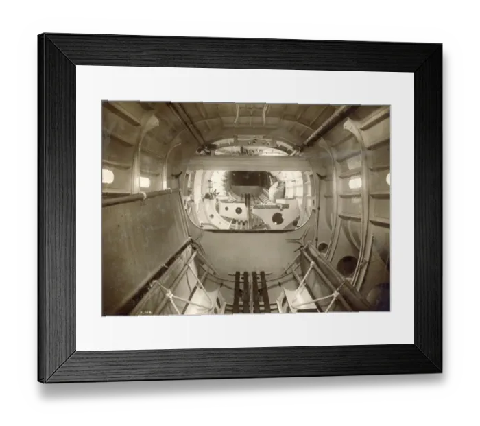 Framed Print : Short Singapore hull looking aft Framed Print : Short Singapore hull looking aft