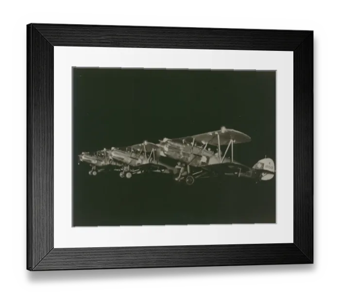 Framed Print : Three Hawker Hectors, including K8150