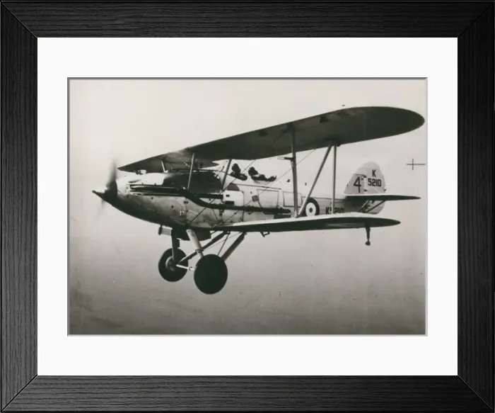 Framed Print : Hawker Audax, K5210, of 13 Squadron