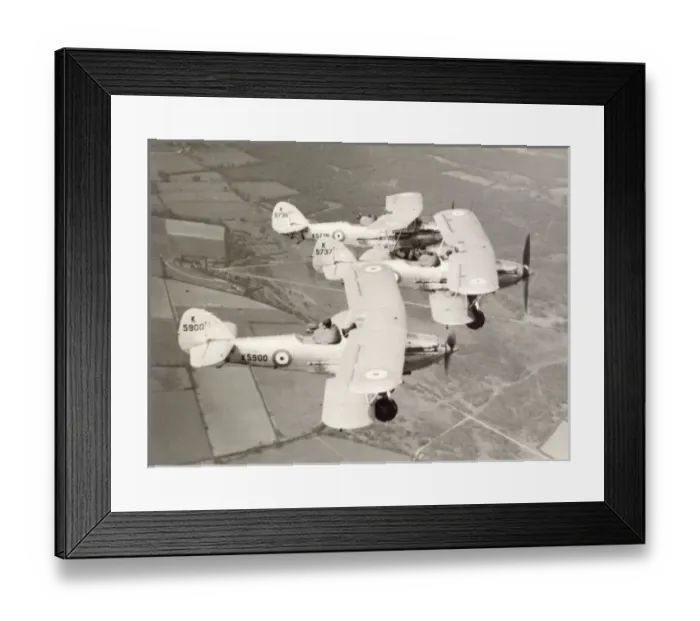 Framed Print : Three Hawker Demons, including K5736, K5737 and K5900 Framed Print : Three Hawker Demons, including K5736, K5737 and K5900