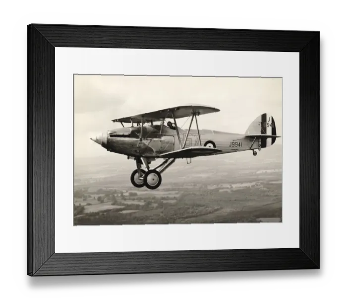 Framed Print : Hawker Hart II, J9941, but formerly G-ABMR Framed Print : Hawker Hart II, J9941, but formerly G-ABMR
