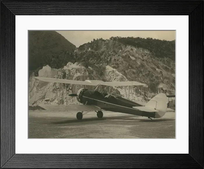 Framed Print : Avro 626 at Kai Tak in 1934 Framed Print : Avro 626 at Kai Tak in 1934
