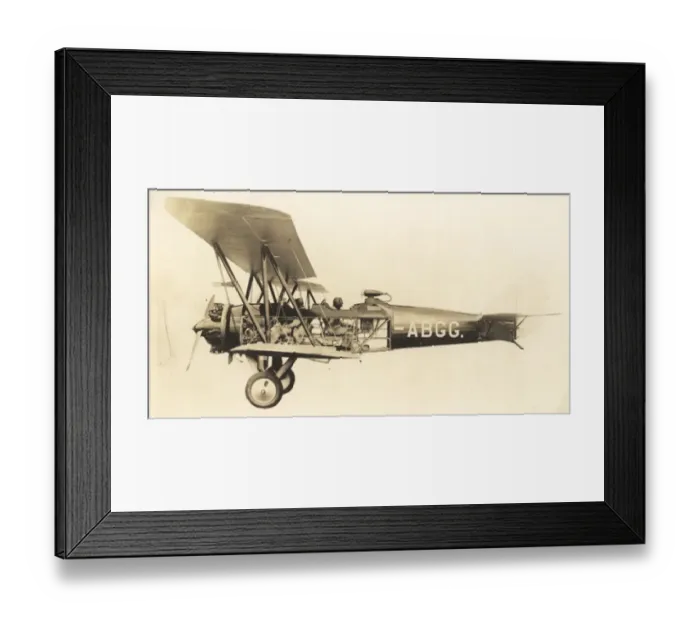 Framed Print : Avro 626, G-ABGG, showing internal details Framed Print : Avro 626, G-ABGG, showing internal details