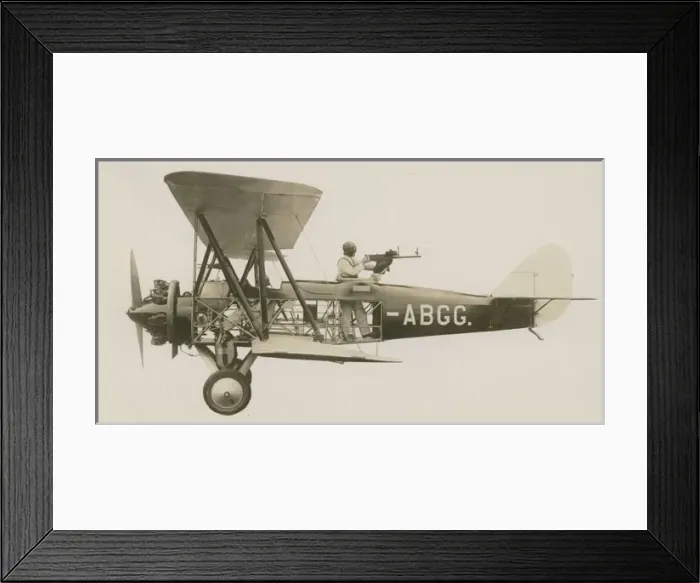 Framed Print : Avro 626, G-ABGG, showing internal details