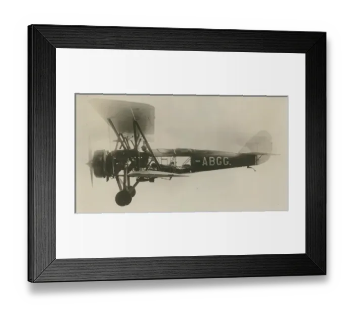 Framed Print : Avro 626, G-ABGG, showing internal details Framed Print : Avro 626, G-ABGG, showing internal details