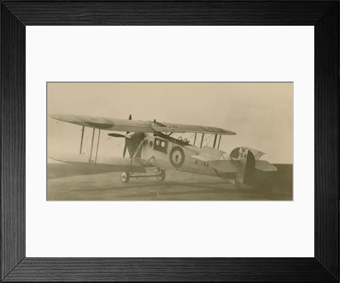 Framed Print : The second prototype Avro 555 Bison, N154 Framed Print : The second prototype Avro 555 Bison, N154