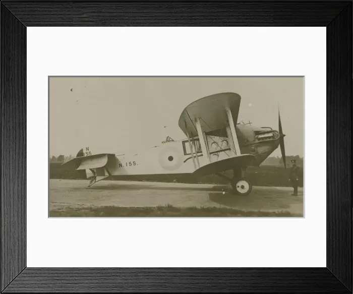 Framed Print : The third prototype Avro 555 Bison, N155 Framed Print : The third prototype Avro 555 Bison, N155