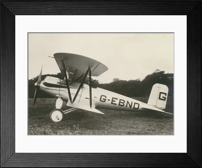 Framed Print : Avro 566 Avenger, G-EBND Framed Print : Avro 566 Avenger, G-EBND