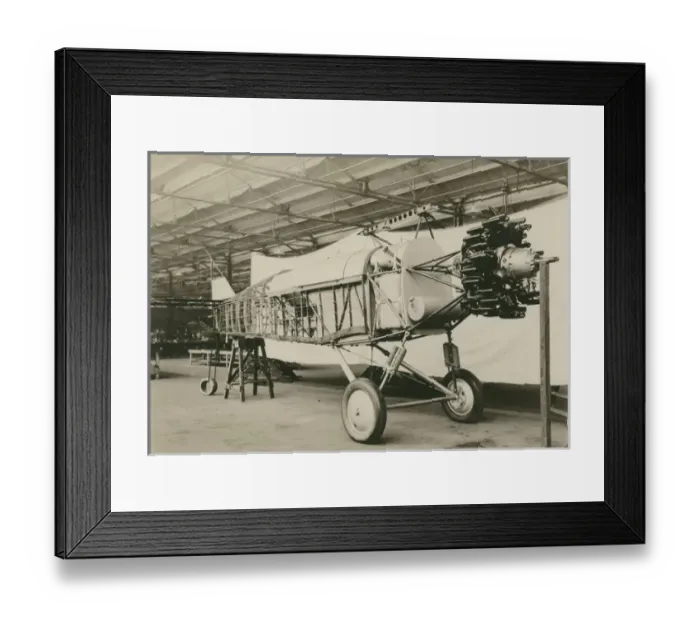 Framed Print : Avro 627 Mailplane, G-ABJM, during construction Framed Print : Avro 627 Mailplane, G-ABJM, during construction