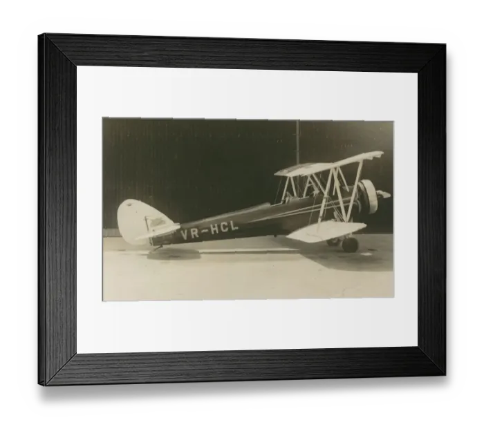 Framed Print : Avro 631 Cadet, VR-HCL, at FEFTS Framed Print : Avro 631 Cadet, VR-HCL, at FEFTS