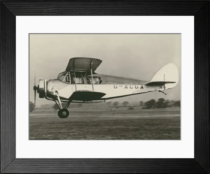 Framed Print : The sole Avro 639 Cabin Cadet, G-ACGA