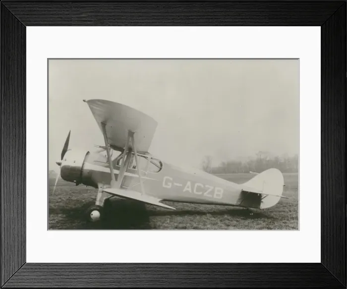 Framed Print : Avro 641 Commodore, G-ACZB Framed Print : Avro 641 Commodore, G-ACZB