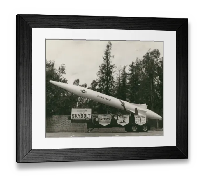 Framed Print : Douglas GAM-87 Skybolt air-launched ballistic missile Framed Print : Douglas GAM-87 Skybolt air-launched ballistic missile