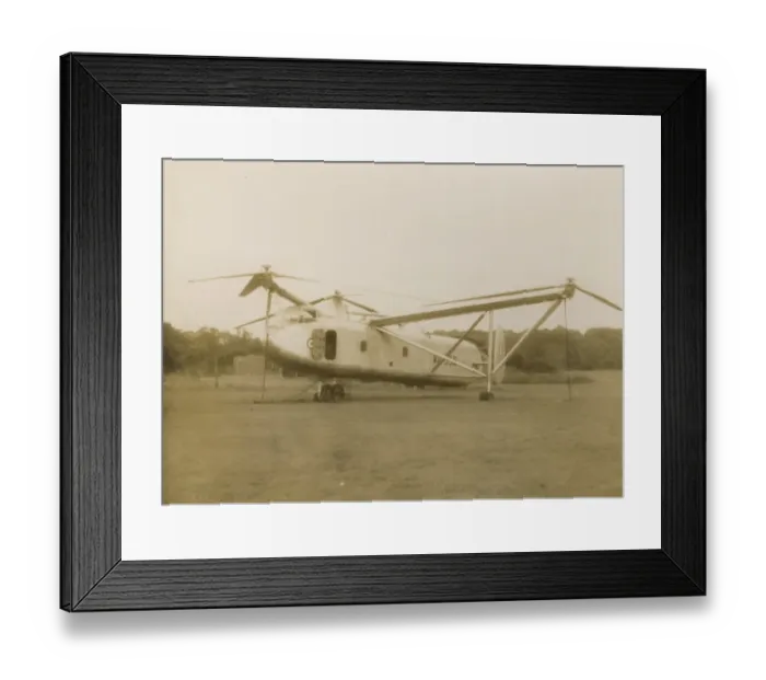 Framed Print : Cierva W11 Air Horse, WA555 Framed Print : Cierva W11 Air Horse, WA555