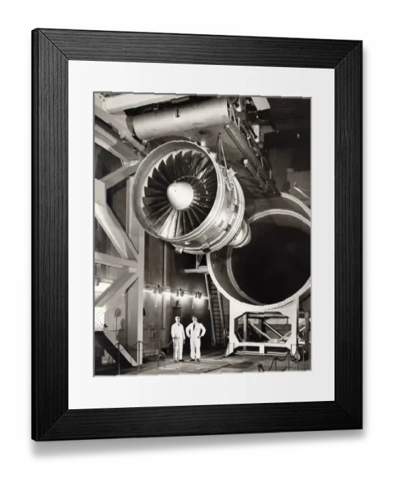 Framed Print : A Rolls-Royce RB211 in one of six newly-built test beds Framed Print : A Rolls-Royce RB211 in one of six newly-built test beds