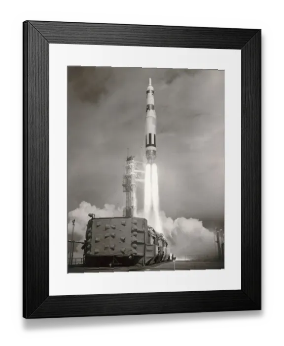 Framed Print : Martin SM-68 Titan ICBM shortly after launch Framed Print : Martin SM-68 Titan ICBM shortly after launch