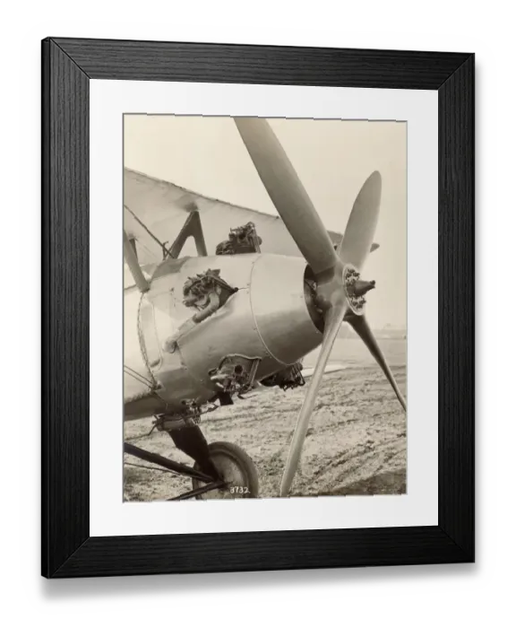 Framed Print : Bristol PTM, G-EBYT, powered by a geared Titan radial Framed Print : Bristol PTM, G-EBYT, powered by a geared Titan radial
