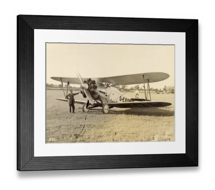 Framed Print : Bristol Type 101, G-EBOW, at Copenhagen in August 1927 Framed Print : Bristol Type 101, G-EBOW, at Copenhagen in August 1927