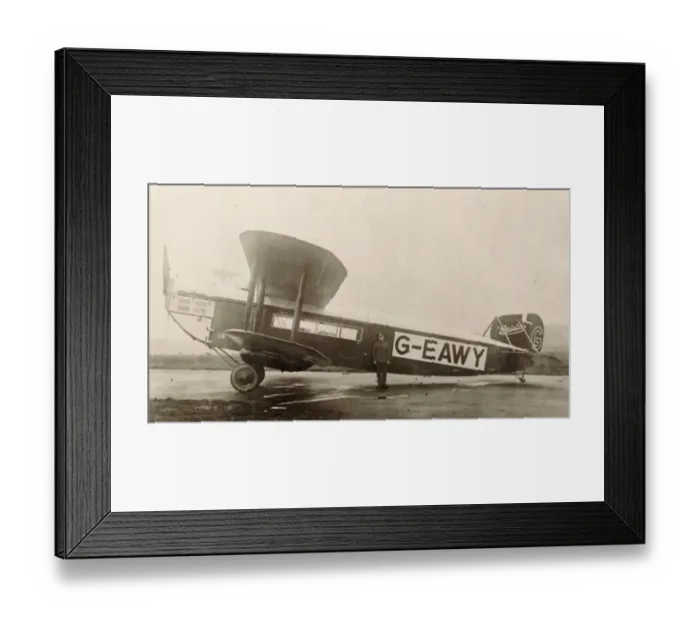 Framed Print : The first Bristol Type 62 Ten-Seater, G-EAWY Framed Print : The first Bristol Type 62 Ten-Seater, G-EAWY