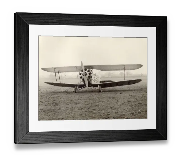 Framed Print : Bristol Bloodhound, G-EBGG, prototype after modification
