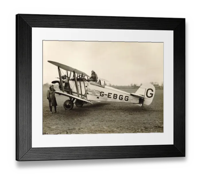 Framed Print : Bristol Bloodhound, G-EBGG, during endurance testing Framed Print : Bristol Bloodhound, G-EBGG, during endurance testing