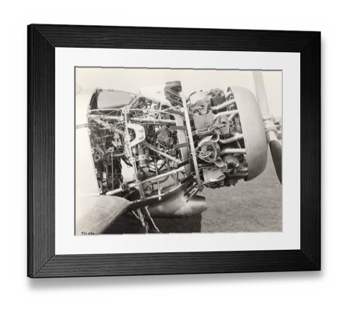 Framed Print : Bristol Taurus II radial installation on Bristol Type 1 Framed Print : Bristol Taurus II radial installation on Bristol Type 1