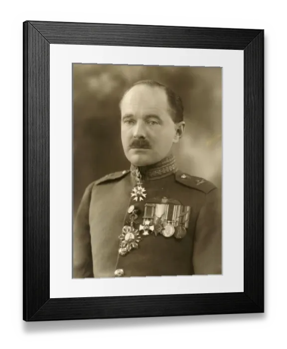 Framed Print : Air Vice Marshal Fenton Vesey Holt, 1886-1931 Framed Print : Air Vice Marshal Fenton Vesey Holt, 1886-1931