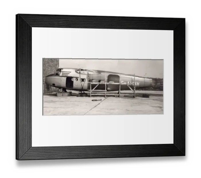 Framed Print : The fuselage of Percival P48 Merganser, G-AHMH Framed Print : The fuselage of Percival P48 Merganser, G-AHMH