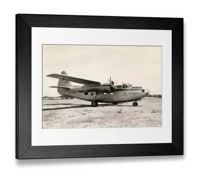 Framed Print : Percival P54 Survey Prince, G-AMOT Framed Print : Percival P54 Survey Prince, G-AMOT