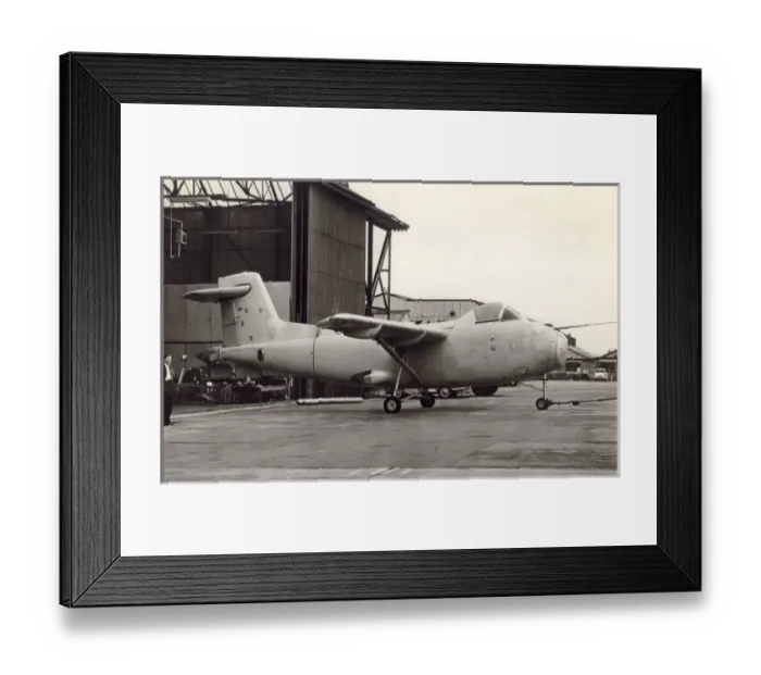 Framed Print : Hunting H126 jet flap research aircraft, XN714 Framed Print : Hunting H126 jet flap research aircraft, XN714