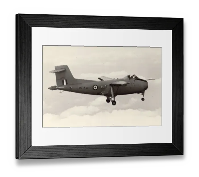 Framed Print : Hunting H126 jet flap research aircraft, XN714 Framed Print : Hunting H126 jet flap research aircraft, XN714
