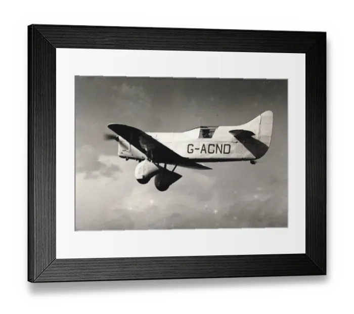 Framed Print : The first Percival E1 Mew Gull, G-ACND Framed Print : The first Percival E1 Mew Gull, G-ACND