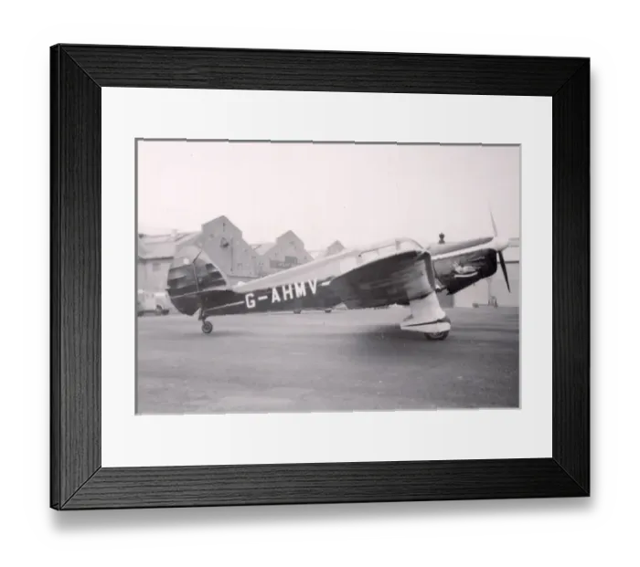 Framed Print : Percival Proctor 3, G-AHMV, Windmill Girl Framed Print : Percival Proctor 3, G-AHMV, Windmill Girl