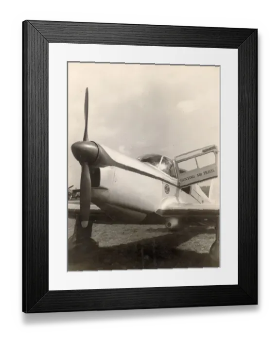 Framed Print : Percival Proctor 5 of Hunting Air Travel Framed Print : Percival Proctor 5 of Hunting Air Travel