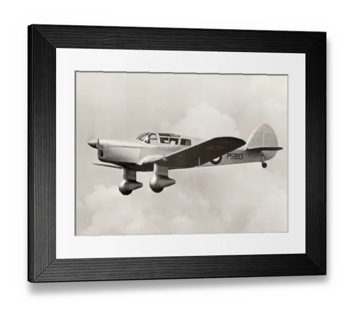 Framed Print : Percival P10C Vega Gull III, P5993 Framed Print : Percival P10C Vega Gull III, P5993