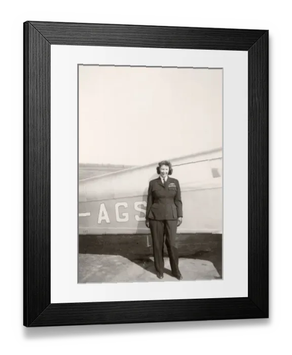 Framed Print : Percival Proctor 5, G-AGSW, Glamour Gal Framed Print : Percival Proctor 5, G-AGSW, Glamour Gal