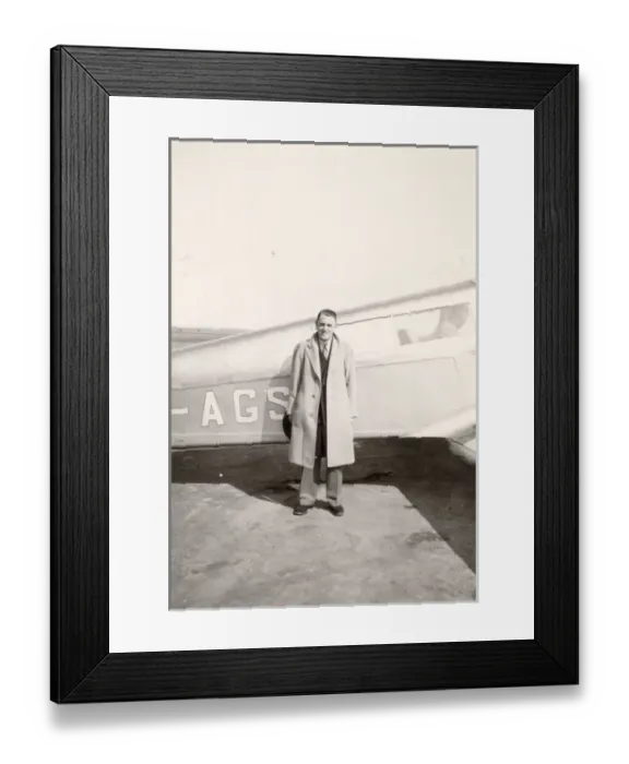 Framed Print : Percival Proctor 5, G-AGSW, Glamour Gal Framed Print : Percival Proctor 5, G-AGSW, Glamour Gal