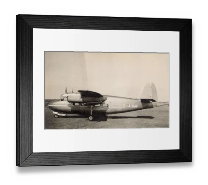 Framed Print : Percival P48 Merganser, G-AHMH Framed Print : Percival P48 Merganser, G-AHMH