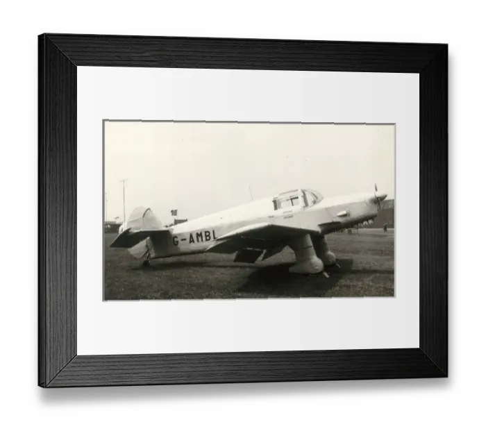 Framed Print : Youngman-Baynes High Lift, G-AMBL Framed Print : Youngman-Baynes High Lift, G-AMBL