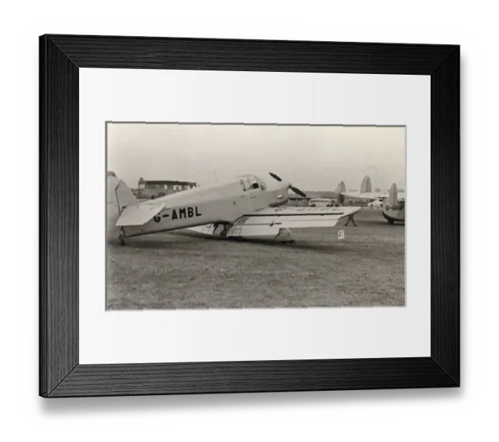 Framed Print : Youngman-Baynes High Lift, G-AMBL Framed Print : Youngman-Baynes High Lift, G-AMBL