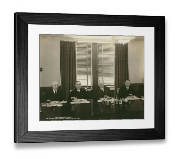 Framed Print : The Horseshoe Room, The National Cash Register Company Framed Print : The Horseshoe Room, The National Cash Register Company