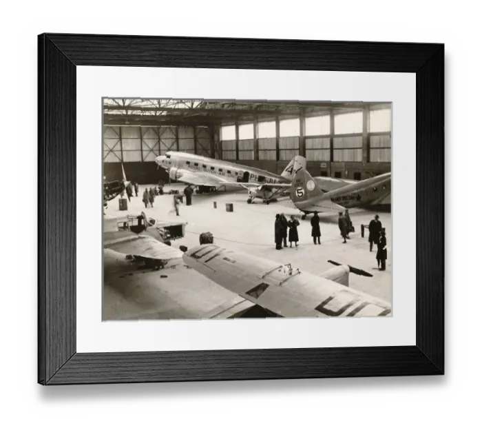 Framed Print : Douglas DC-2, PH-AJU, of Royal Dutch Air Line