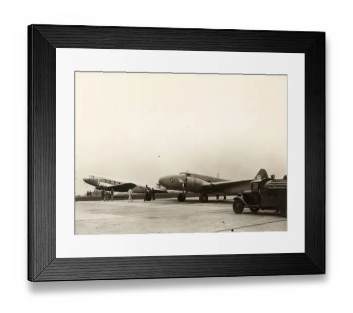 Framed Print : Douglas DC-2, PH-AJU, of Royal Dutch Air Line Framed Print : Douglas DC-2, PH-AJU, of Royal Dutch Air Line